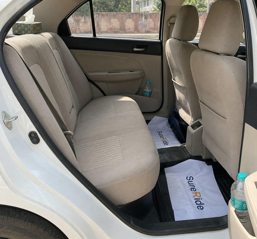 Swift Dzire fleet vehicle