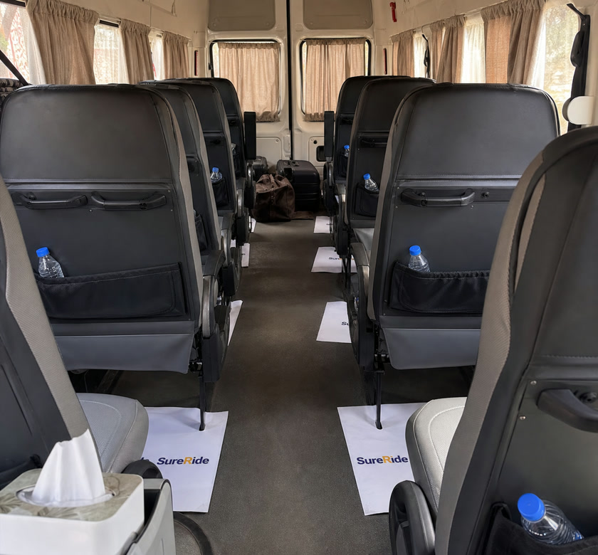 Tempo Traveller fleet vehicle